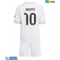 Real Madrid Kylian Mbappe #10 Domaci Dres za djecu 2025-26 Kratak Rukav (+ Kratke hlače)